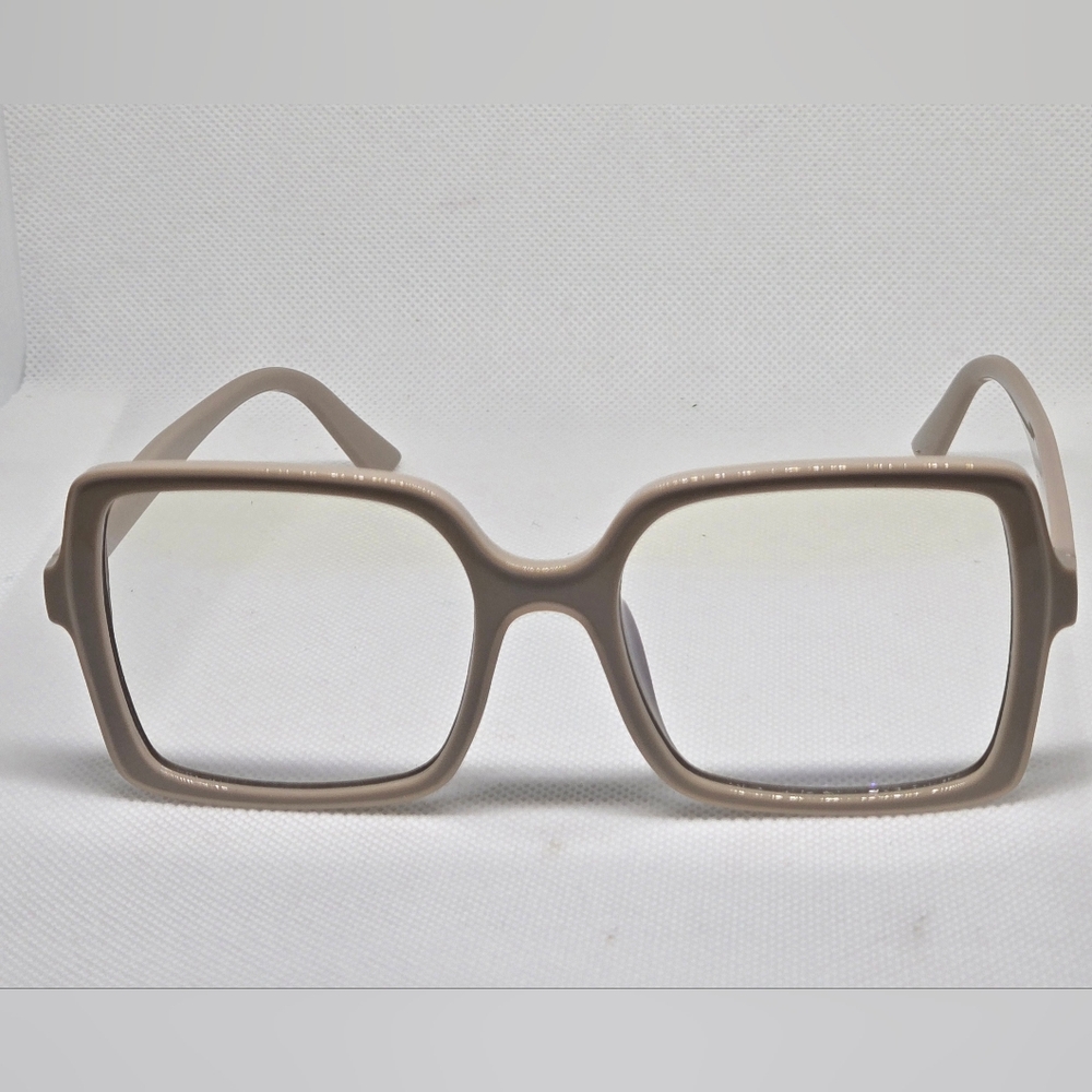 Stylish Cream Eyeglasses - Picture 3 of 5